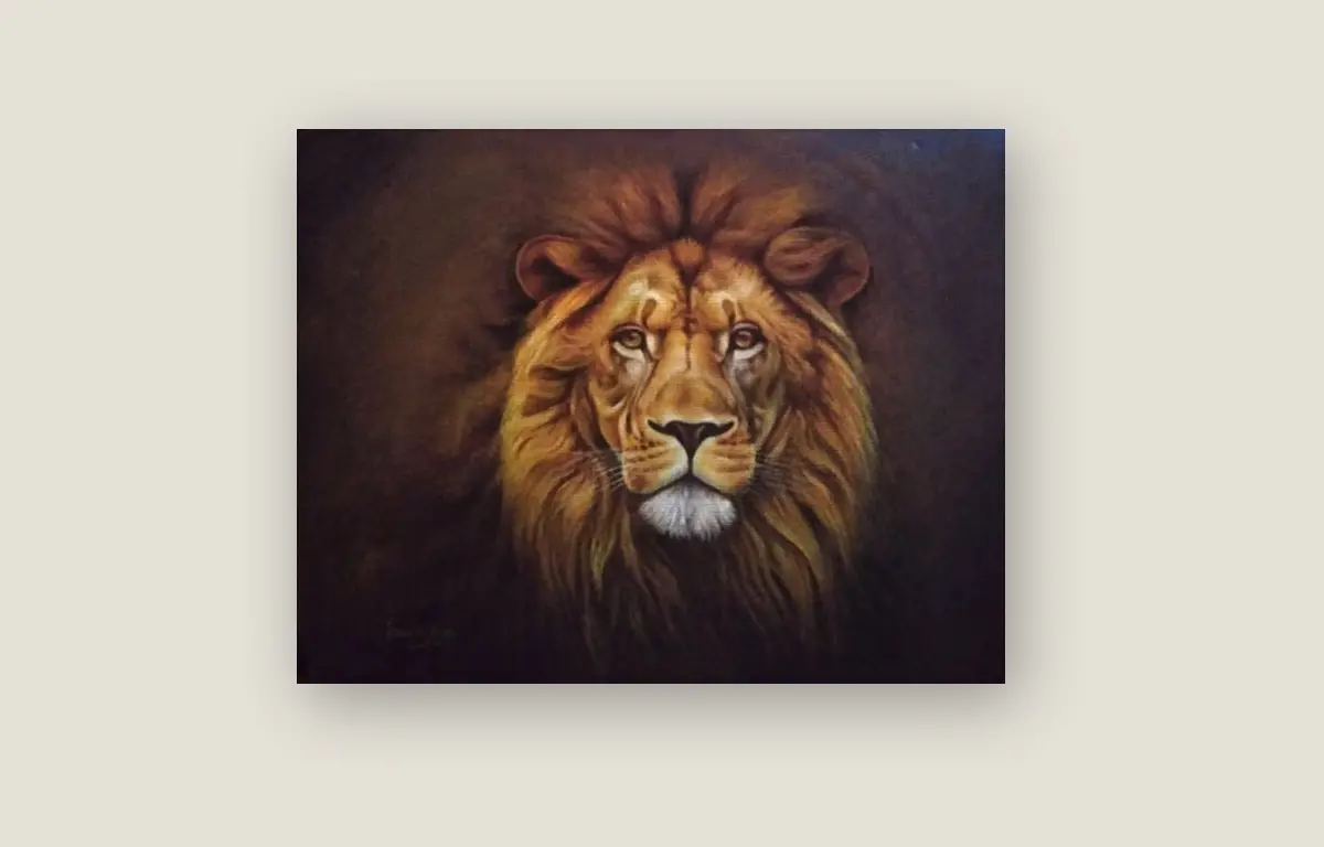 Majestic Lion Portrait - Image 4